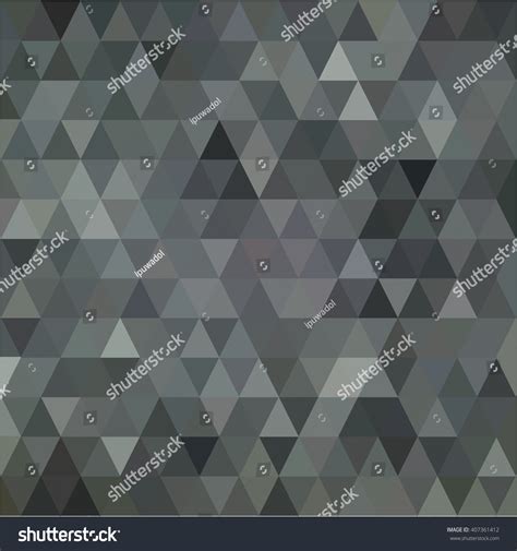 Concrete Triangle Background Stock Vector Royalty Free 407361412