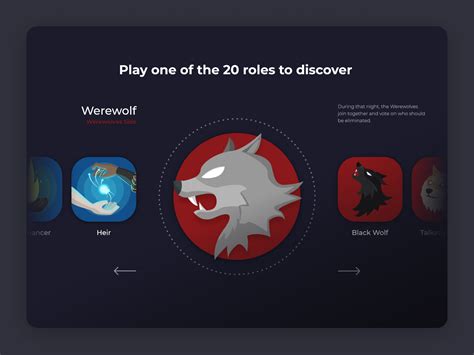 Wolfy Roles Showcase By Simon Lucas On Dribbble