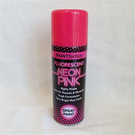 Neon Pink Spray Paint 200ml Edging Tapes And Diy
