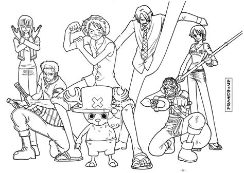 Luffy En One Piece Coloring Pages One Piece Coloring Pages My XXX Hot