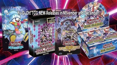 Yu Gi Oh Trading Card Game New Releases In November And December