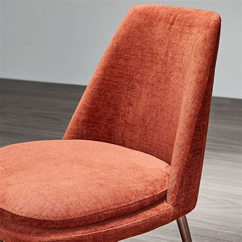 Finley Low-Back Velvet Dining Chair | west elm