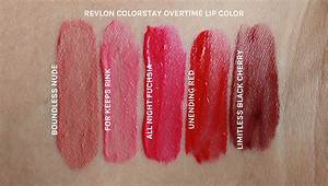 Food Proof And Life Proof A Review Of The Revlon Colorstay Overtime