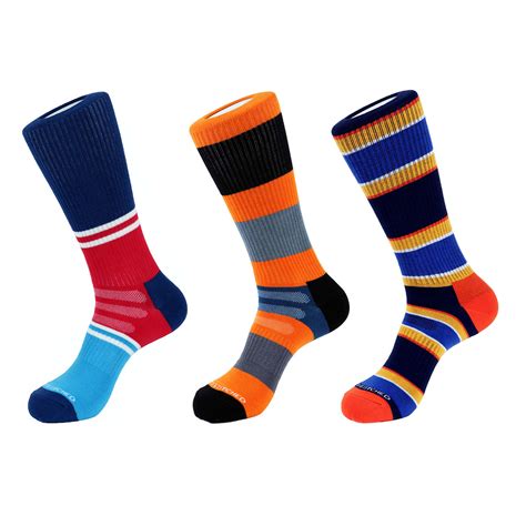 Assorted Stripe Socks Multicolor Pack Of 3 Unsimply Stitched Touch Of Modern
