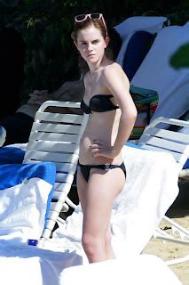 Actress In Bikini Emma Watson Hot And Spicy Bikini Pictures Collection