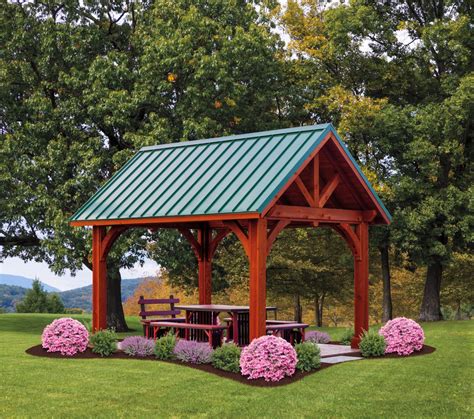 Stunning Garden Pavilions For You Shade Your Garden Today