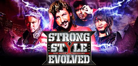 AXS TV Announces Schedule Heading Into NJPW Strong Style Evolved On