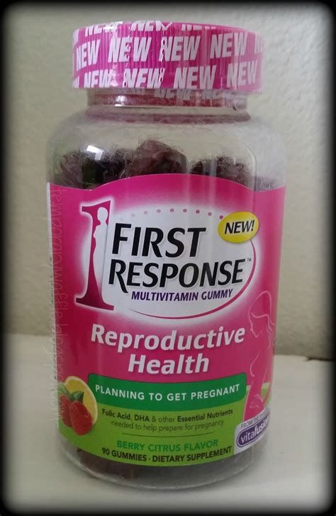 Temporary Waffle First Response Reproductive Health Gummy Vitamins