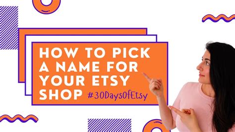 How To Pick A Name For Your Etsy Shop How To Start An Etsy Shop Youtube
