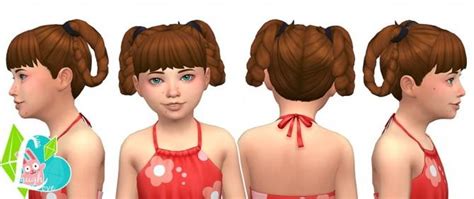 Sims 4 Pigtails Cc And Mods Snootysims