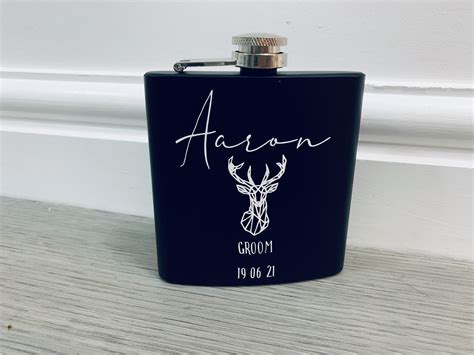 Personalised Hip Flask Etsy