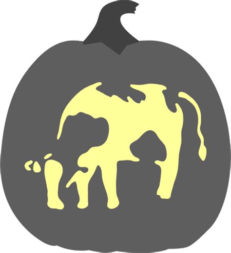 Cow Pumpkin Carving Templates All About Cow Photos