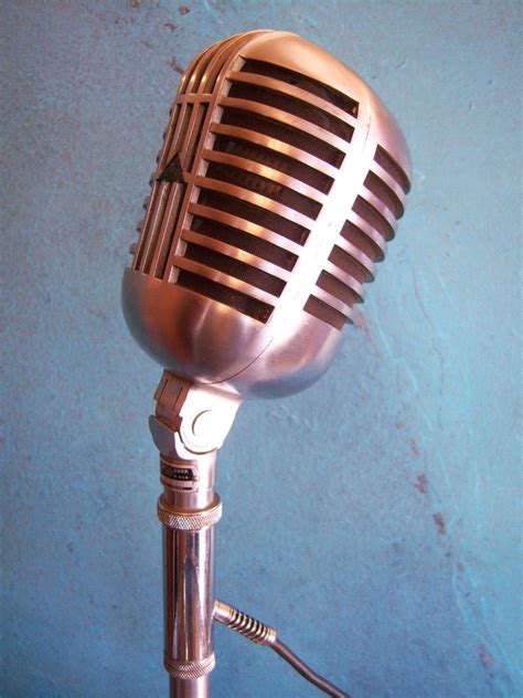 Vintage Rare 1950s Astatic Dr 10 Crystal Microphone Old Antique W F 11