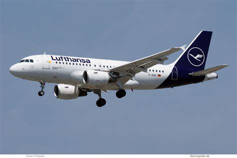 Lufthansa Airbus A319 100 D Aibc Berlin Spotterde
