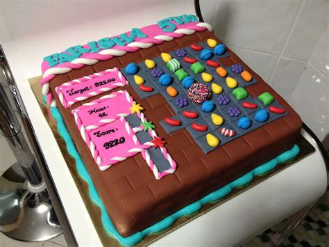 Comelicious Candy Crush Cake