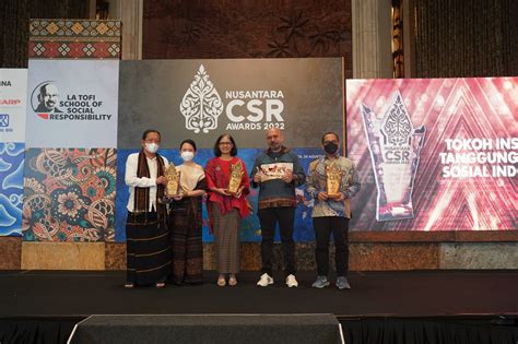 Kembali Torehkan Prestasi Sg Raih Penghargaan Bergengsi Nusantara Csr