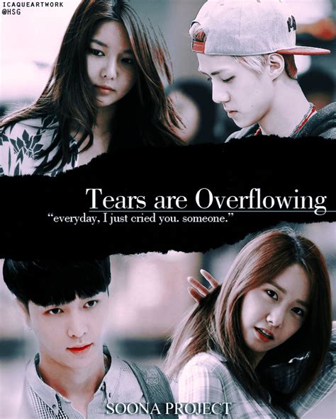 Poster Soona Project Tears Are Overflowing C A R I S S A S T O R Y