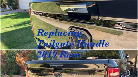 2019 Ram 1500 Tailgate Handle Replacement Youtube