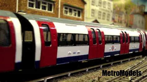 London Underground Tube Train Model Railway Youtube