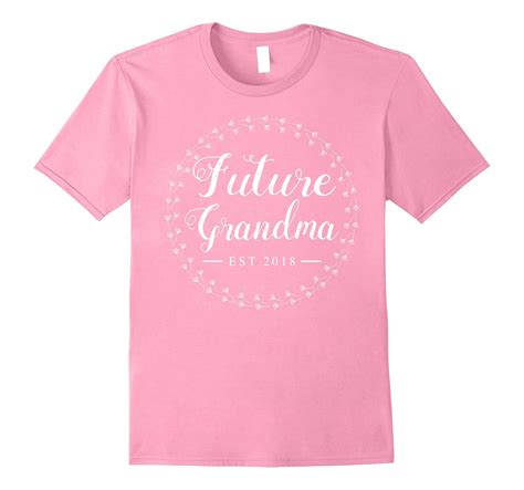 Future Grandma Est 2018 Shirt New Baby Established T Cl Colamaga