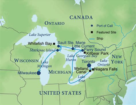 A Voyage Along The Great Lakes Smithsonian Journeys Great Lakes