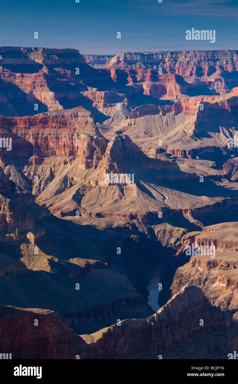 Usa Arizona Grand Canyon From Above The Abyss Stock Photo Alamy