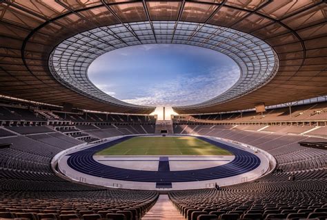 Download Olympic Stadium Berlin Germany Stadium Sports 4k Ultra Hd