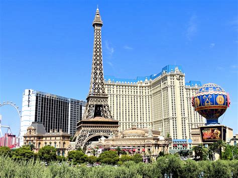 Famous World Landmarks In Las Vegas Sightseeing Scientist