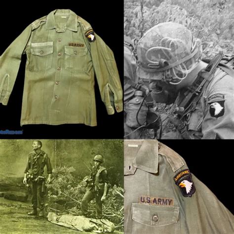 Rare 1969 Us Army Vietnam Airborne Named Fields Salty Combat Uniform