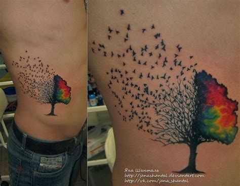 Watercolour Tattoos Tatuajes Tatuajes Estilo Acuarela Y Tatuajes De