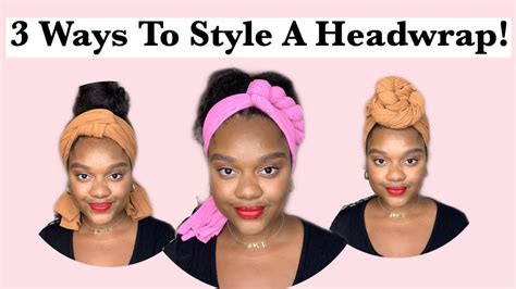 How To Wear A Head Wrap The Wrap Life Review Easy Head Wrapping Tutorial Youtube Life Review