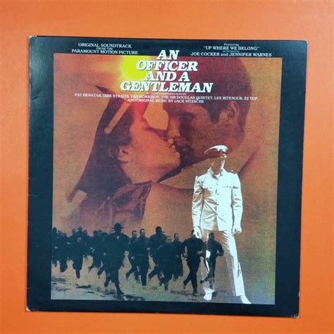 An Officer And A Gentleman Soundtrack 900171 Sterling Lp Vinyl Vg