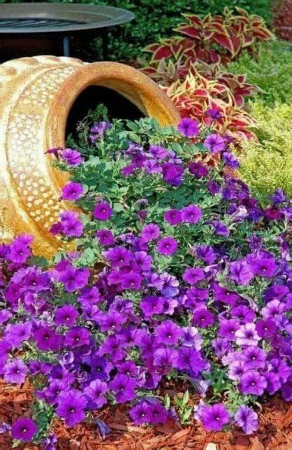 Pin By Wanda Kenton Smith On Purple Art Abstract Flower Pot Garden