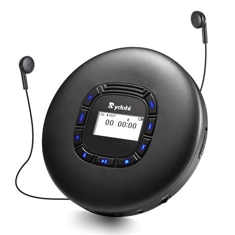 Portable Cd Player With Bluetooth Rydohi Personal Compact Cd Player
