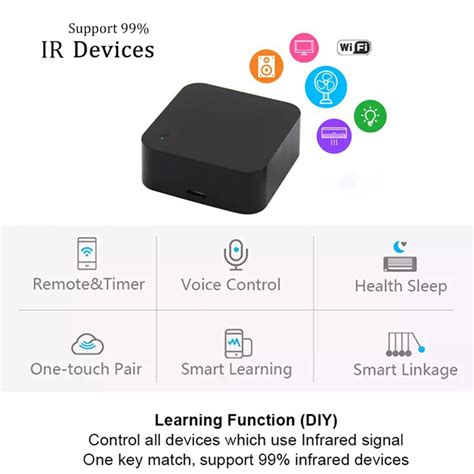 Tuya Smart Ir Rf 433mhz Universal Remote Control For Home Appliances