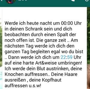 57 likes · 15 talking about this. WhatsApp Kettenbrief - Morddrohung als fieser Scherz