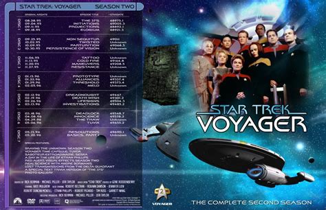 Star Trek Voyager Season 2 Tv Dvd Custom Covers 82star Trek Voyager