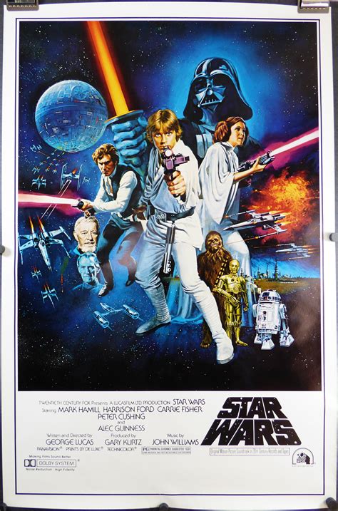 Star Wars Original Pg Rating Style C Theatrical International Movie