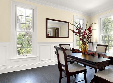 Ivory Cream Glidden Glamourous Dining Room Dining Room Paint