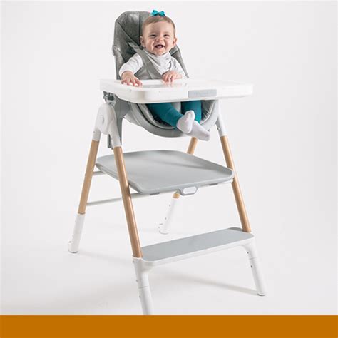 Skip hop tuo convertible high chair greyclouds. Skiphop Sit-to-Step High Chair | Industrial Designers ...