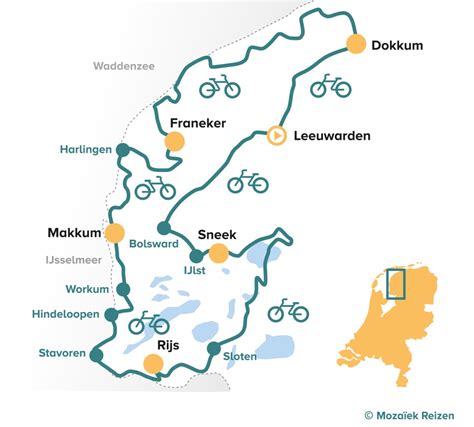 Fietsarrangement Elfstedentocht - fietsrondreis van hotel naar hotel