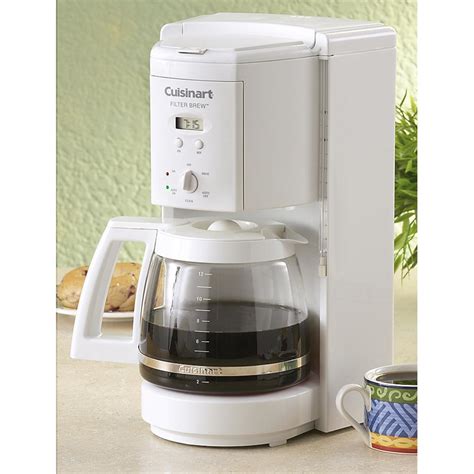 The cuisinart coffee maker ss 15 comes with just the right number of accessories, making it a lot less complicated to maintain. Cuisinart® 12 - cup Classic Coffee Maker, White (factory ...