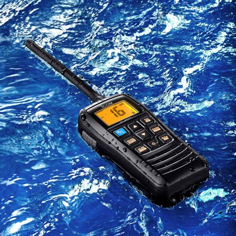 Icom Ic M37 Floating Handheld Vhf Marine Radio