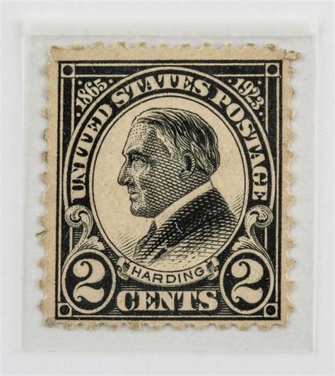 Sold Price Rare 1923 Us 2 Cents Harding Stamp Scott 613 July 4 0118