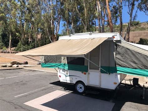 Ez Lite Campers Pop Up Tent Trailer Camping Trailer Rv Bag Awning 8ft