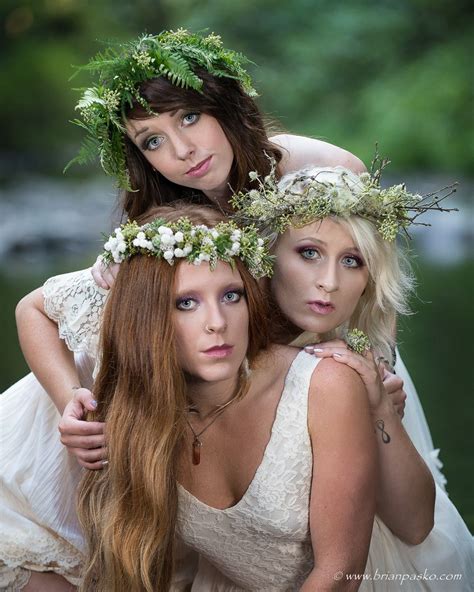 Enchanting Forest Nymphs Portland Fashion Photography