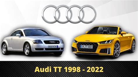 Audi Tt Evolution 1998 2022 Audi Tt Then And Now Youtube