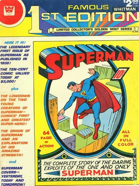 First Superman Comic For Sale Kahoonica