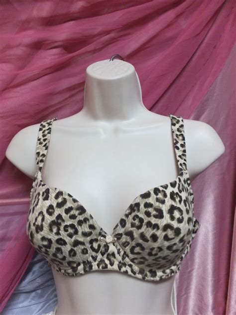 Vintage Bra Victoria S Secret Leopard Print B Sexy Etsy