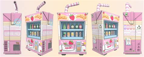 Cute Stylized Vending Machine Pbr Low Poly 3d Asset